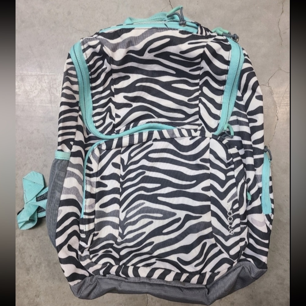 Girls Embark Jartop Zebra backpack